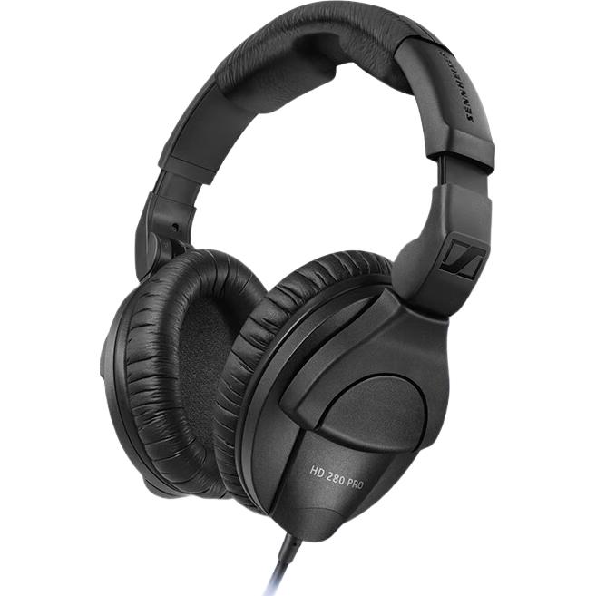 森海塞尔 HD280 PRO 耳罩式头戴式动圈有线耳机 黑色 3.5mm
