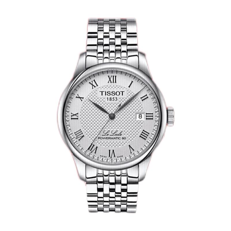 TISSOT 天梭 力洛克系列 39.3毫米自动上链腕表 T006.407.11.033.00