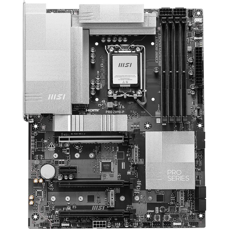 MSI 微星 ATX（标准型）主板（INTEL LGA1851、Z890）