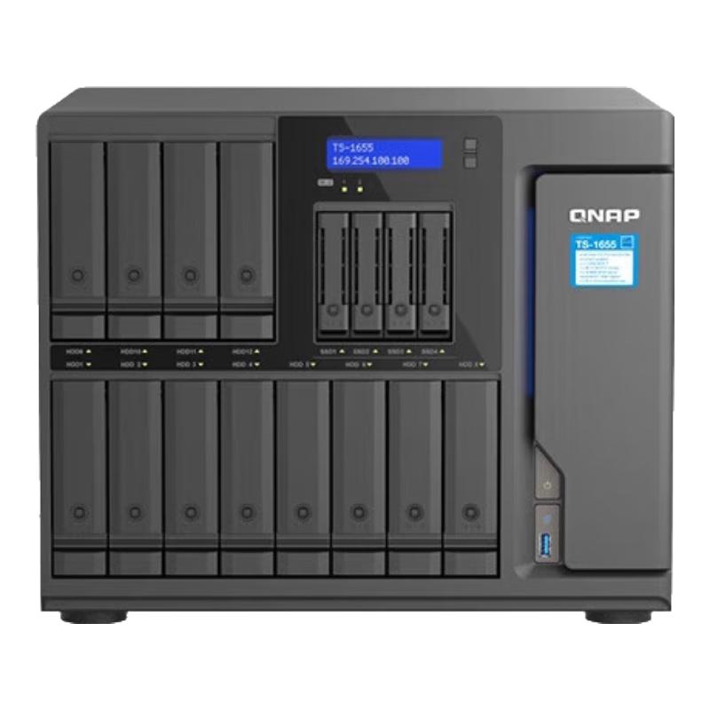 QNAP 威联通 TS-1655 十六盘位NAS（TS-1635AX升级版）