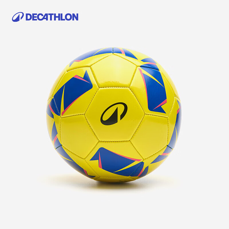 迪卡侬（DECATHLON）启蒙足球4号黄色不含打气筒儿童青少年 9-12岁玩具-5666051