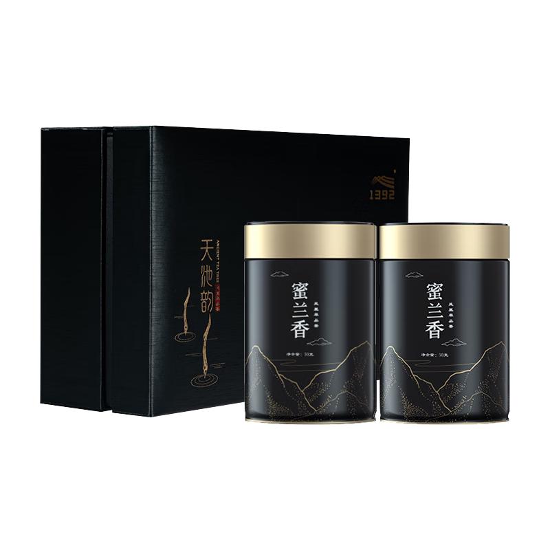 1392天池  凤凰单丛 蜜兰香 七彩 潮州凤凰单枞 有机认证 蜜兰香100g礼盒
