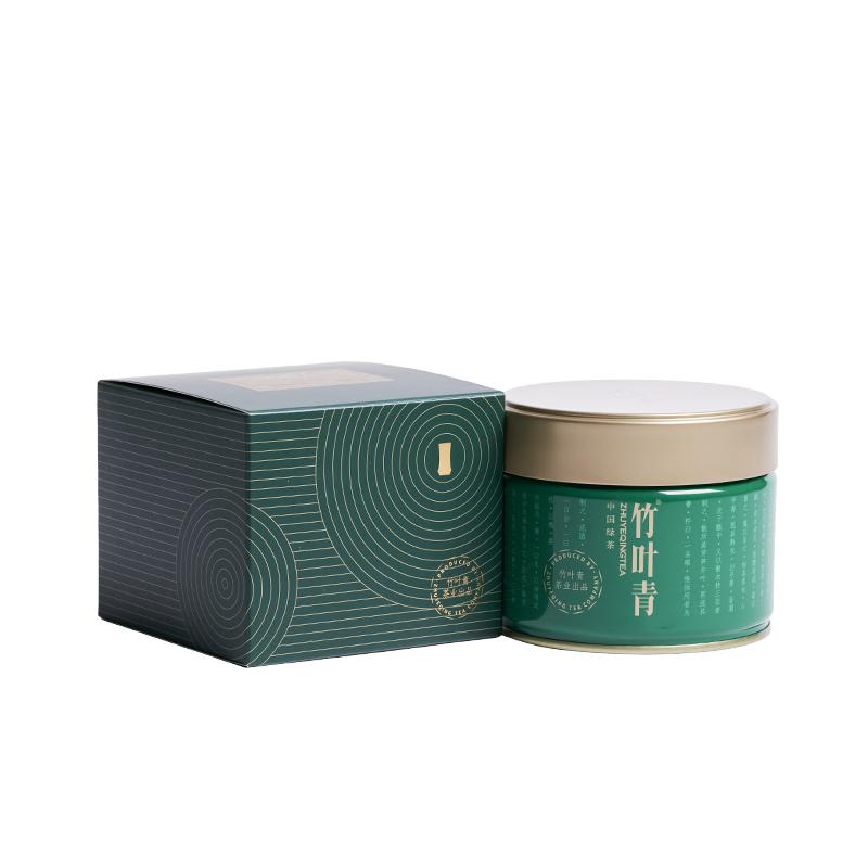 竹叶青茶叶2025年新茶峨眉高山绿茶特级小绿罐装50g自己喝
