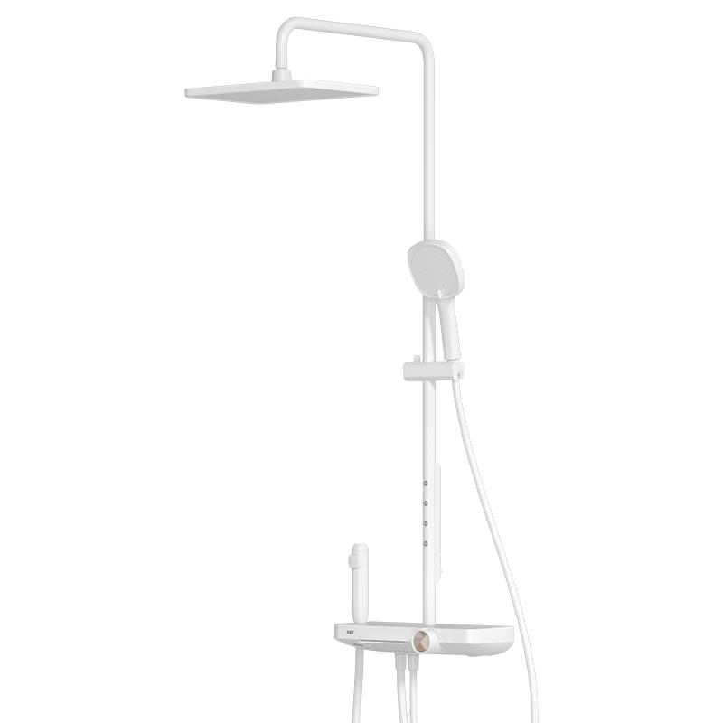 瑞尔特淋浴花洒自清洁按摩背喷钢琴键置物沐浴器k25P