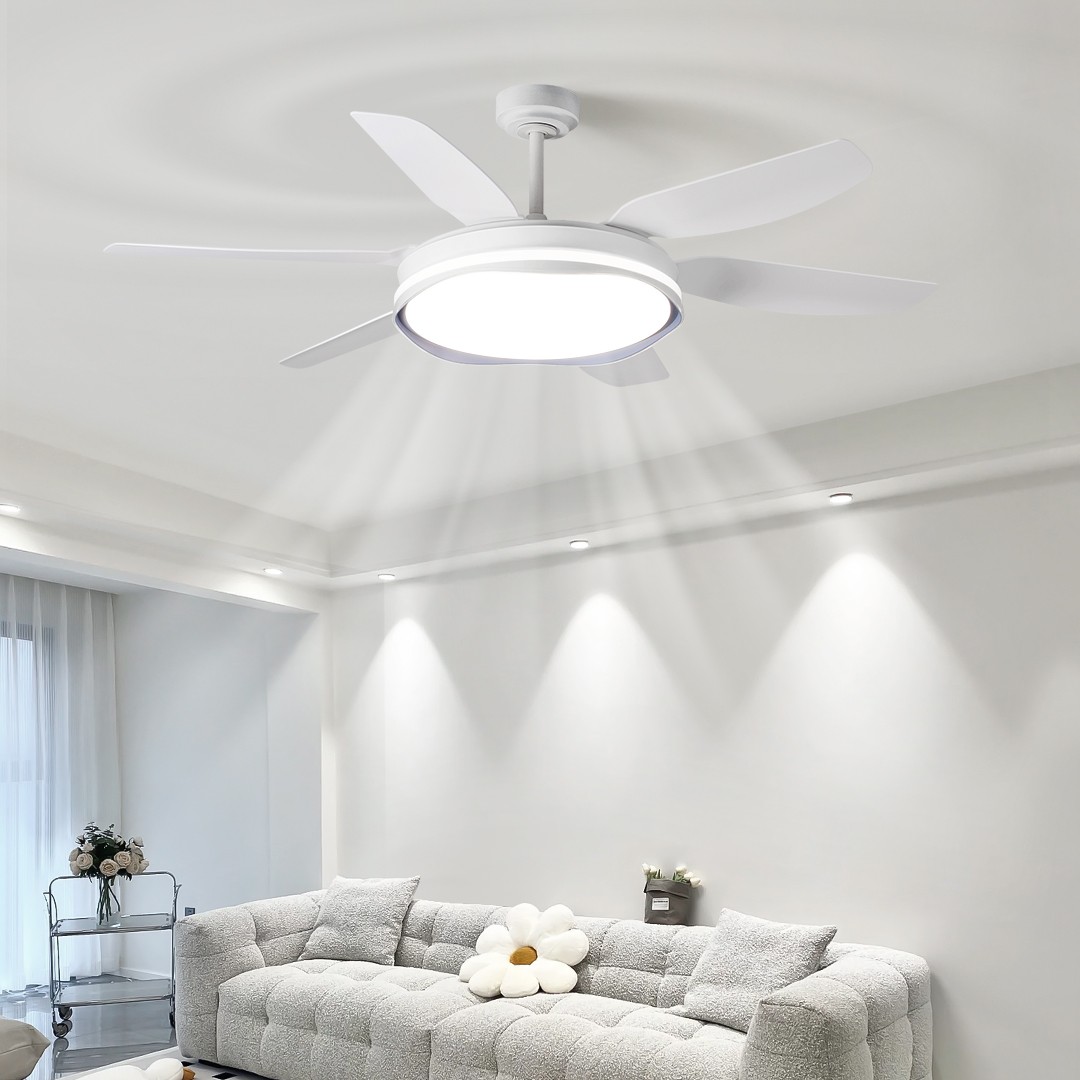 华艺 飓光系列智能风扇灯