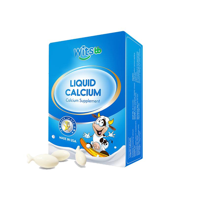witsBB 健敏思 婴幼儿钙液体钙敏宝宝新生儿童钙vd补钙*3盒