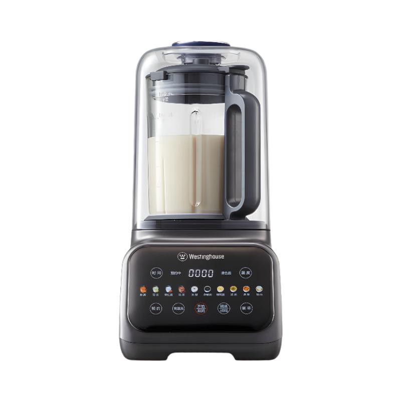 西屋（Westinghouse）无刷破壁机变频降噪1.5L加热全自动榨汁机钛涂层防糊柔音触控彩屏辅食机 WPB15J37-W
