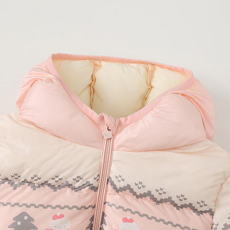 笛莎（DEESHA）童装女童羽绒服2025冬季新款儿童轻薄羽绒服女孩宝宝外套