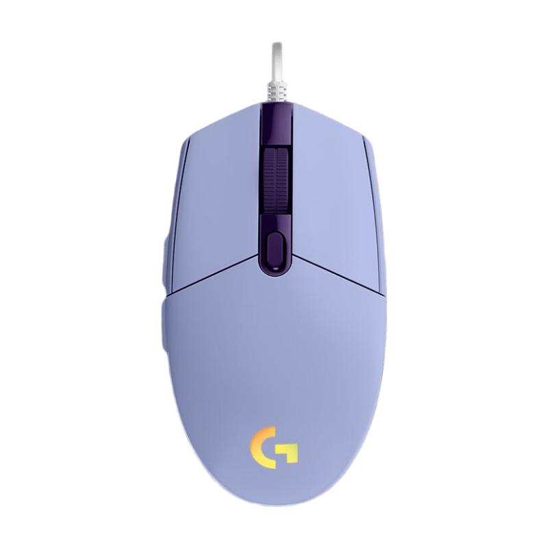 logitech 罗技 G102 二代 有线鼠标 8000DPI RGB