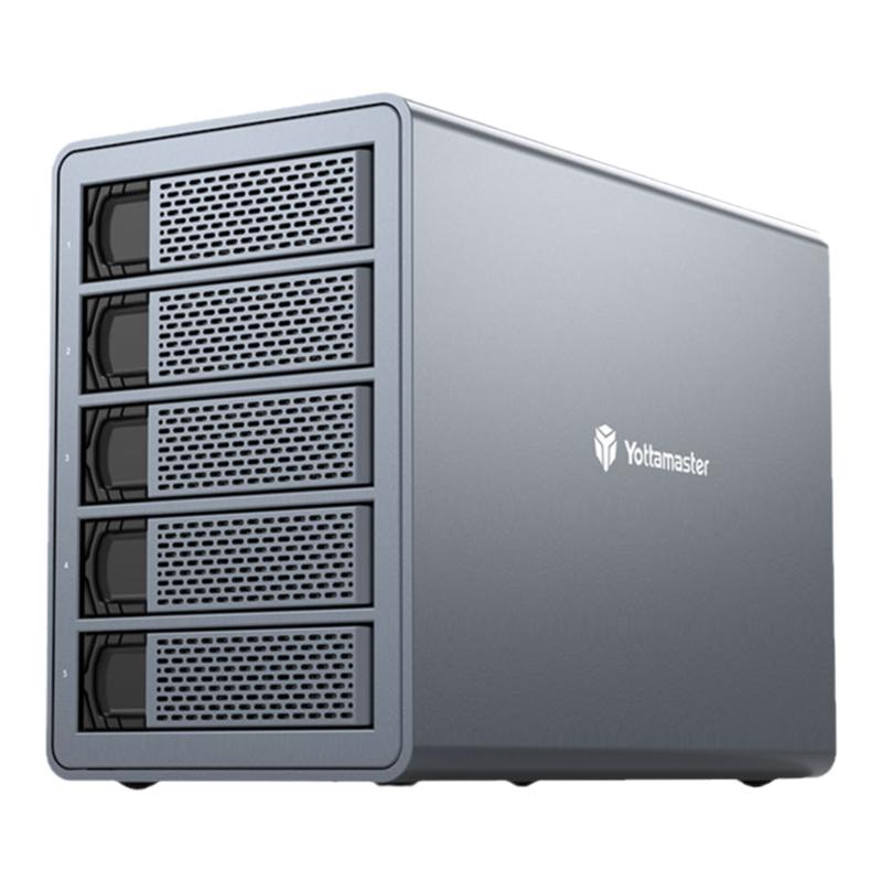 尤达大师硬盘柜多盘位3.5通用sata机械固态菊花链硬盘柜