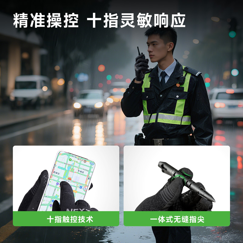 nextorch纳丽德灵犀战术手套户外射击全指防身手套勤务城市通勤