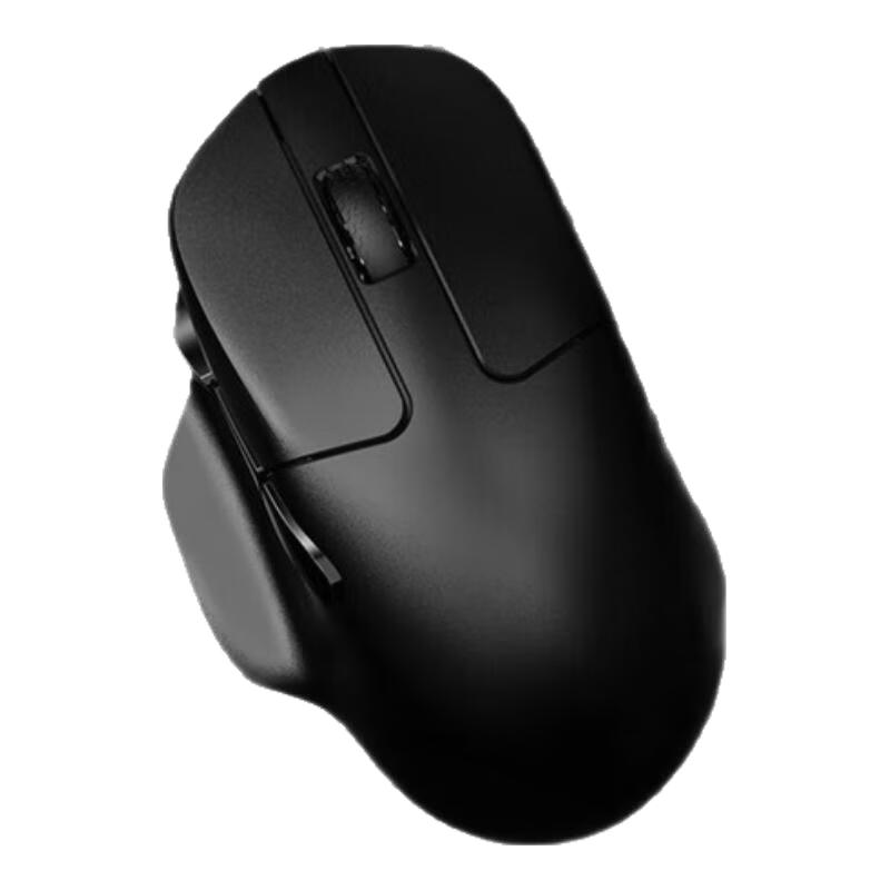 keychron渴创 M7 无线鼠标 三模轻量化鼠标 人体工学鼠标 电竞鼠标 专属宏驱动设置 适配游戏办公 M7 三模无线鼠标 黑色