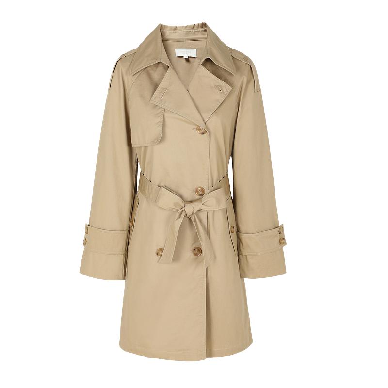 设计感风衣修身中长款高级感小个子风衣外套女装秋冬款