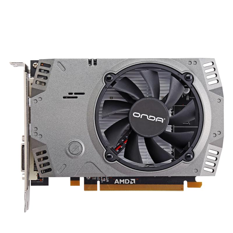 ONDA 昂达 RX550典范4GD5 V5 1071/6000MHz 128bit GDDR5 电脑游戏/家用办公 显卡