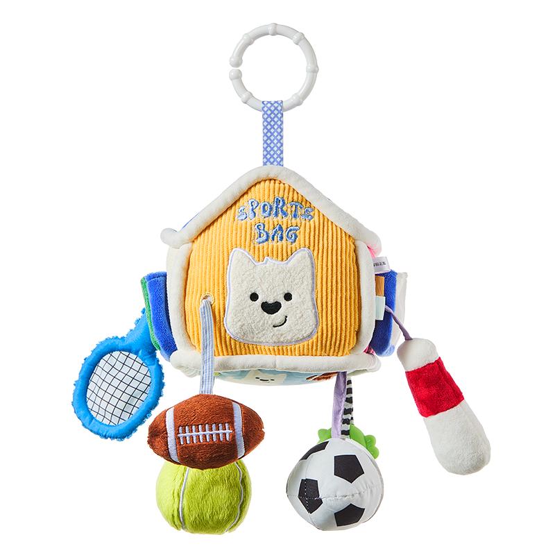  babycare 安抚哄睡 婴儿安抚玩偶 牙胶 拉拉乐  蓝色