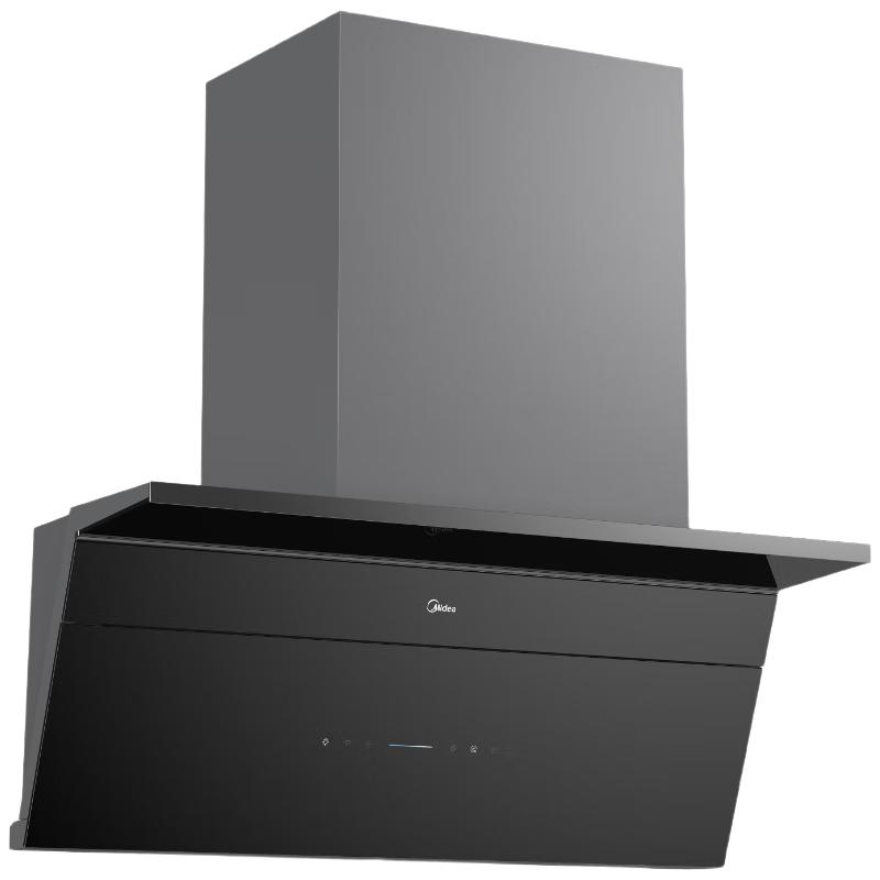 Midea 美的 小西梅系列 CXW-140-AK11 侧吸式吸油烟机 黑色