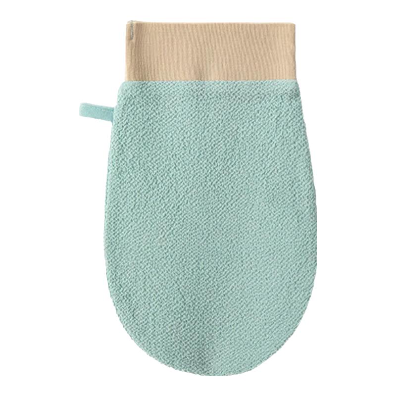 三利薄款搓澡巾家用强力搓泥粗砂洗澡男女士不伤皮肤搓澡 亚青【1个装】搓澡巾