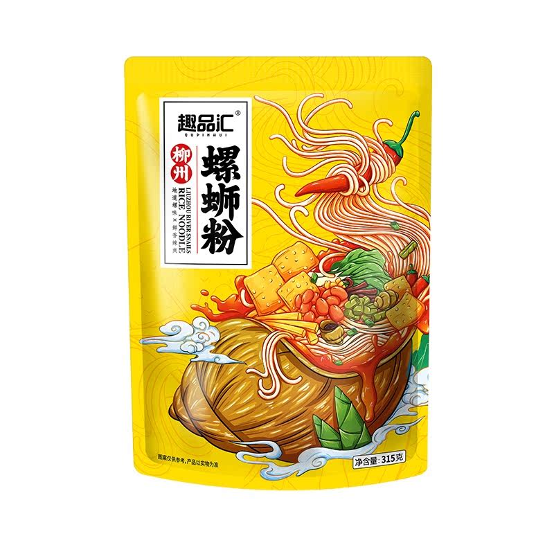 柳州螺蛳粉袋装香辣原味螺丝粉水煮速食方便食品箱装精选美味