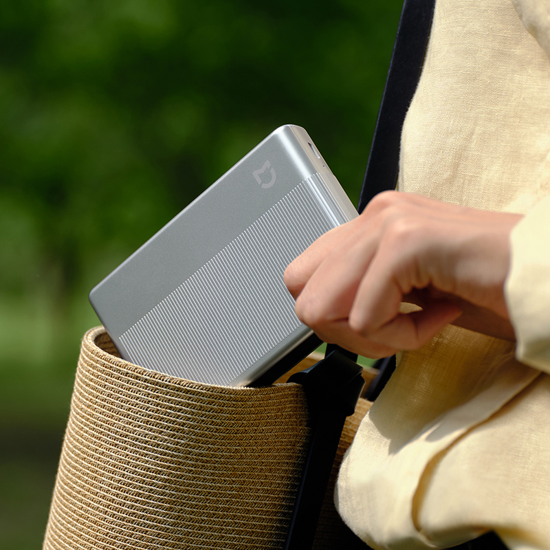 米家 MIJIA口袋照片打印机1S小米照片打印机家用相纸无线蓝牙家用便捷AR视频照片拍立得