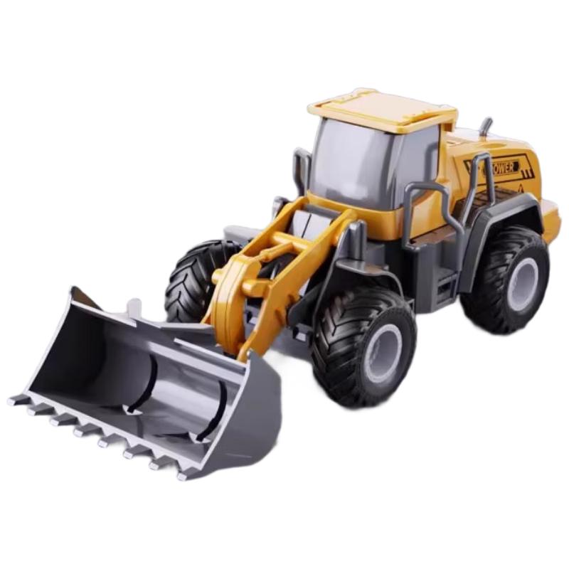 斯纳恩（Snaen）工程车玩具儿童汽车推土机挖机搅拌翻斗车套装1-3岁6男孩