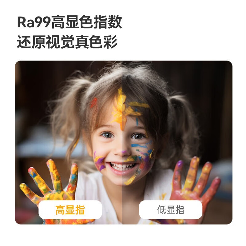 易来LED筒射灯吊顶客厅嵌入过道玄关洗墙防眩高显指防眩美国芯片 T4 3.0-全光谱筒灯【12W-50°】