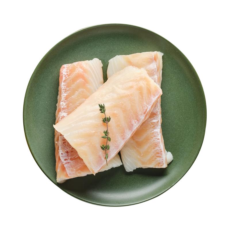 荷裕食品阿拉斯加狭鳕鱼颈背肉900g（300g/包*3）去骨去皮宝宝辅食深海鱼