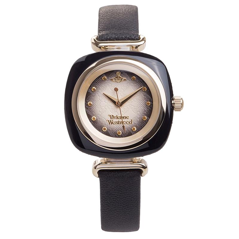Vivienne Westwood BFVV141BKBK 女士方形石英腕表