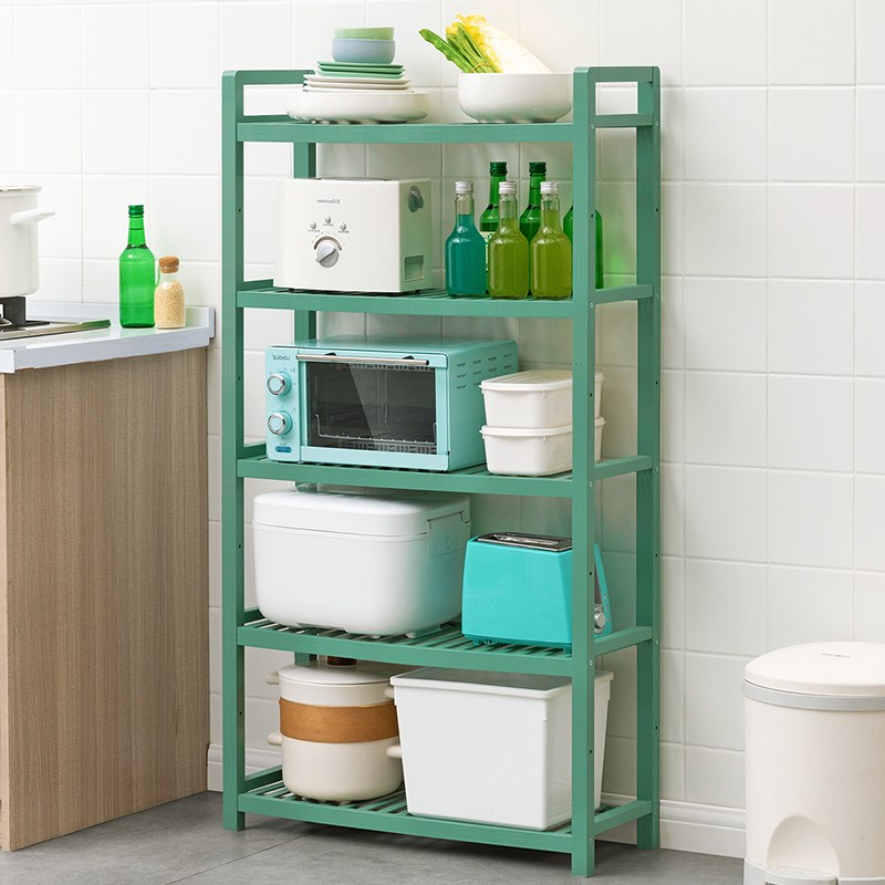 置物架简易多层收纳架落地客厅书架卫生间浴室卧室零食储物货架子