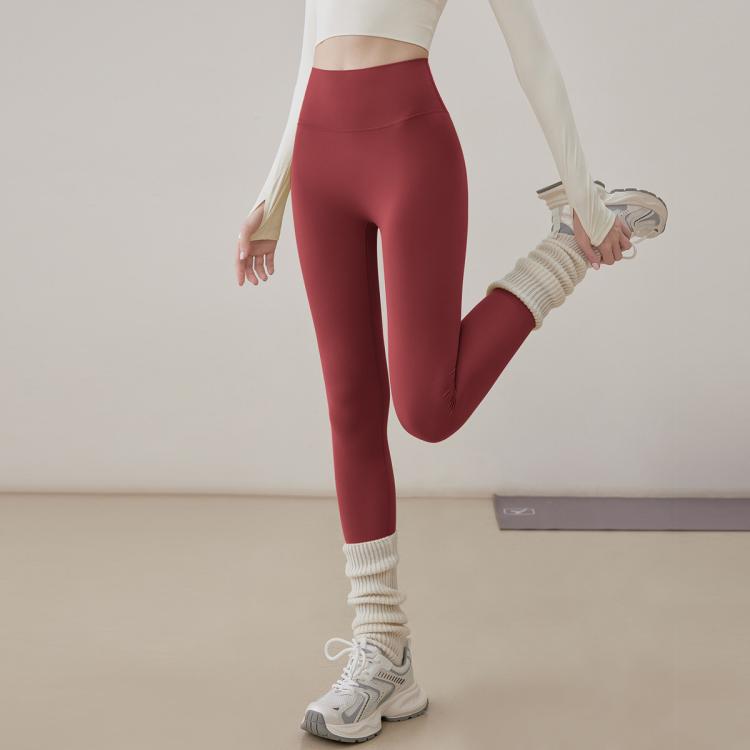 佑游 无尴尬线瑜伽裤女外穿显瘦长裤高腰提臀紧身裤蜜桃臀裤瑜伽服