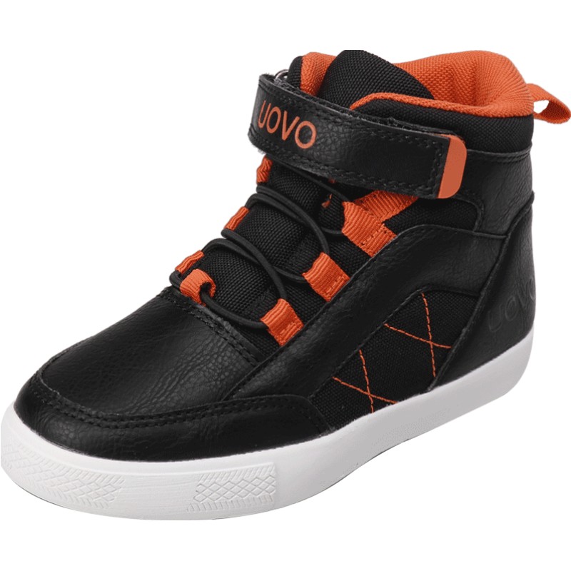 UOVO男童运动鞋时尚秋冬儿童鞋子男小大童保暖童鞋潮休闲鞋子