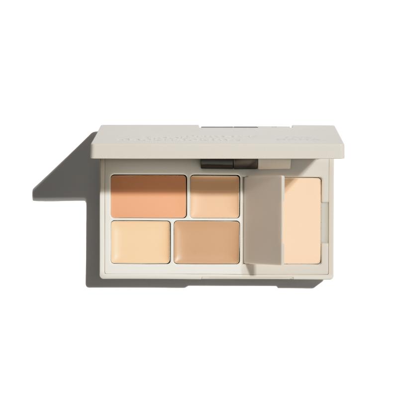 原色波塔面部多效遮瑕盘遮瑕膏提亮遮盖痘印黑眼圈泪沟斑点三文鱼