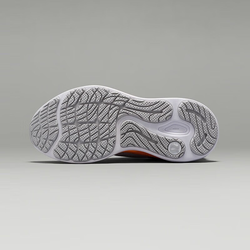 lululemon丨blissfeel 女士跑鞋 LW9EF1S 蒸汽灰/亮橙/白 41