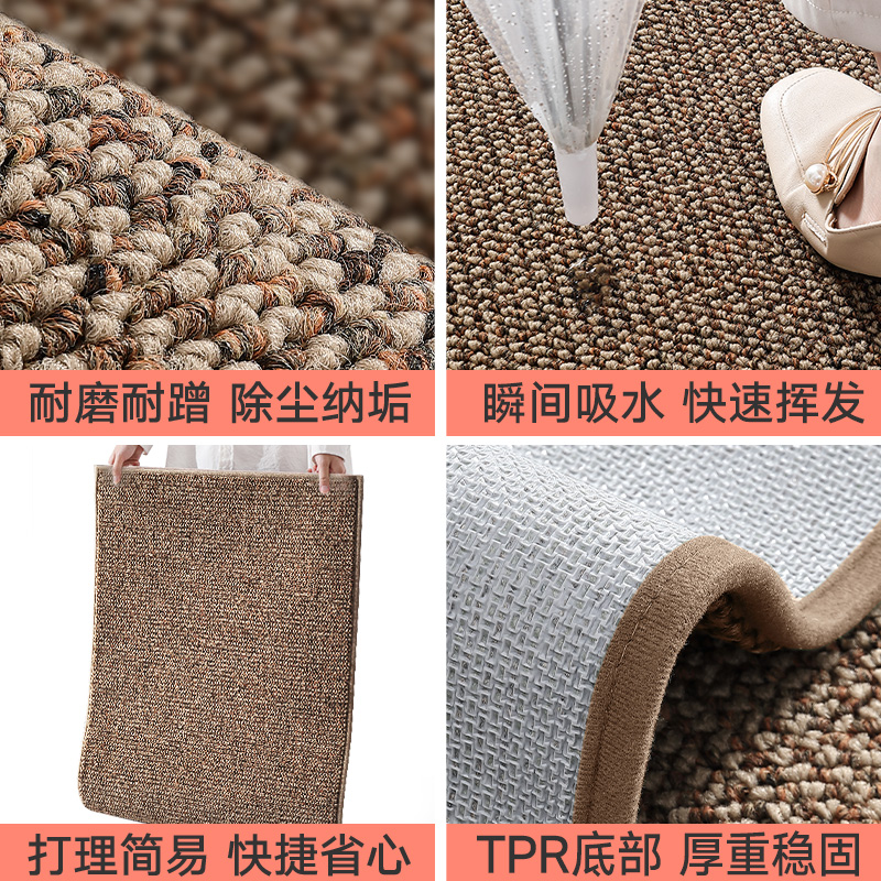 大江 DAJIANG入户门地垫门口脚垫进户门玄关垫地毯入门脚垫