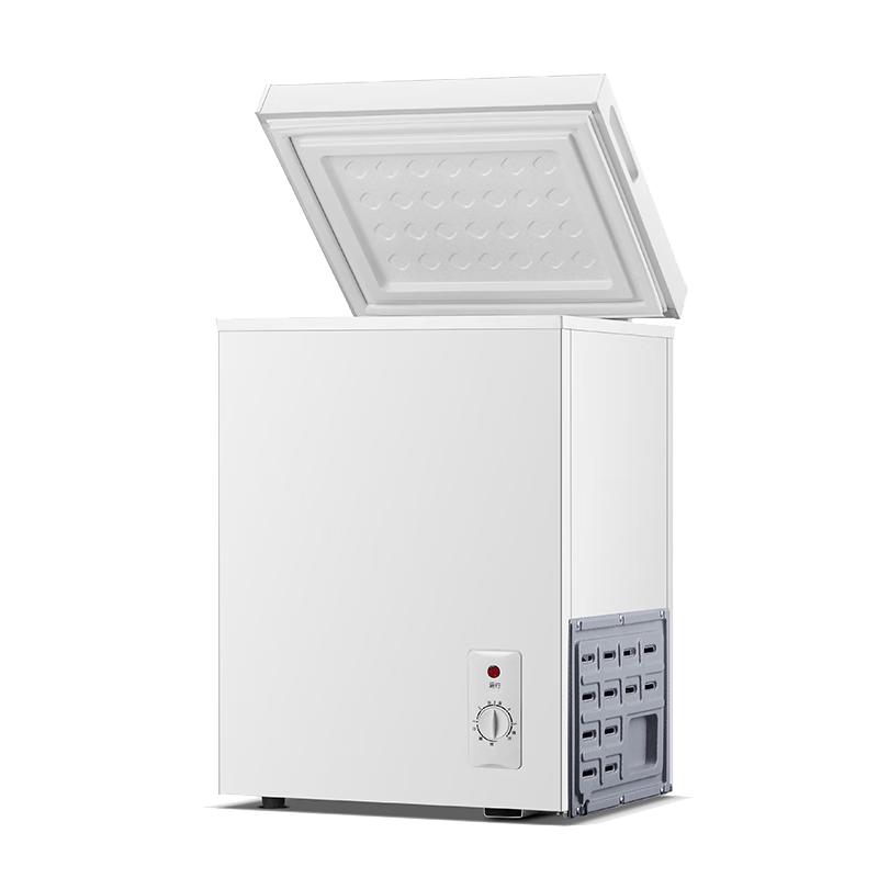 冰熊小冰柜家用小型冷冻保鲜迷你冷藏商用卧式冷柜单用储母乳柜节能省电 【一级节能 】加厚 55L