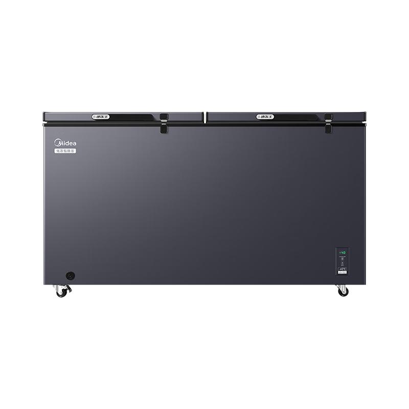 美的（Midea）519冰柜家用大容量-40℃超低温冷柜冷藏冷冻两用单温柜500升以上卧式冰箱BD/BC-519DKEM 【速冻王】-40℃电控 504升