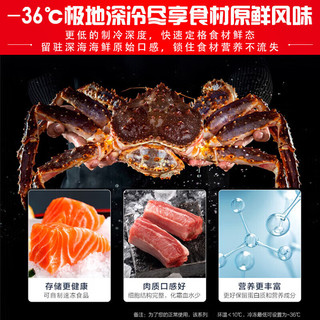 星星冰柜家用小型风冷无霜冰柜蔬菜水果冷藏冰箱牛羊肉全冷冻冷柜一级能效冷冻柜BD/BC-320WDA -40度风冷无霜丨高端首选 320L