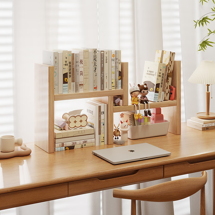 PULATA桌上可伸缩置物架桌上收纳架置物架桌面小架子 SMZWJ002