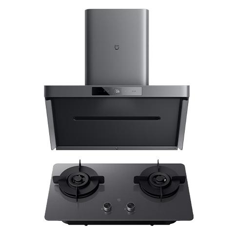 MIJIA 米家 P1系列 CXW-165-MJ04CY+MJ03CY 变频烟灶套装 天然气