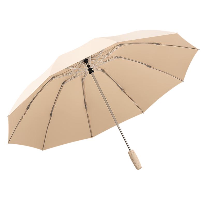 美度（MAYDU）全自动雨伞大号加固加厚结实防风伞 车载折叠伞 280T M3088梧桐杏