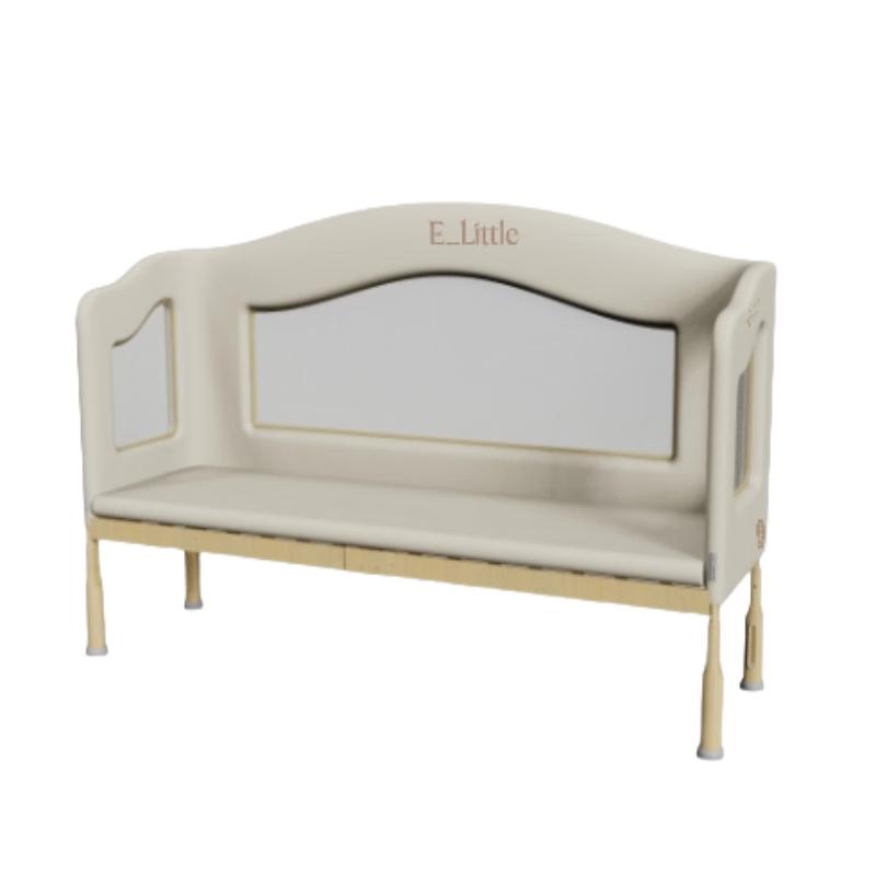 elittile逸乐途拼接床多功能可移动可折叠新生儿宝宝婴儿床M4200x60cm