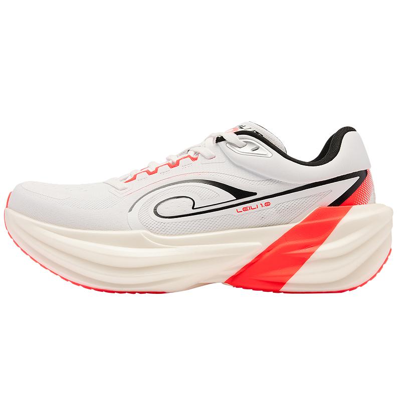 乔丹雷雳丨专业无板厚底竞速训练跑步鞋男减震回弹轻质运动鞋跑鞋