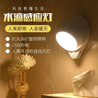 以典 【18650大电池】人体感应灯智能小夜灯led