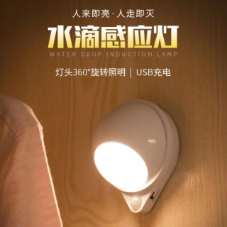 以典 【18650大电池】人体感应灯智能小夜灯led