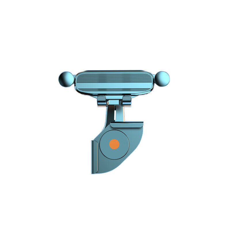 腾安达机车载支架新能源汽车中控台仪表盘屏幕导航无痕重力支撑架 360°可调节纹面款【黑色】