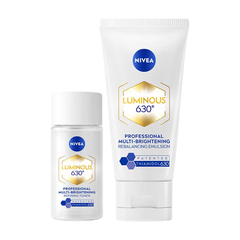 妮维雅630水乳旅行护肤淡斑焕白去黄补水