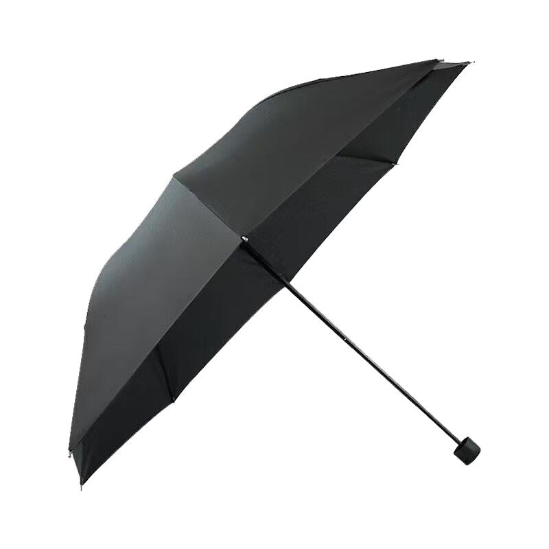 惠寻自动雨伞男女折叠太阳伞晴雨两用防晒遮阳伞 遮阳伞晴雨两用黑色 8股P手动EL