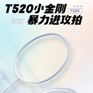 熏风羽毛球拍T520小金刚全碳素4U超轻薰风K520PRO终极版单拍