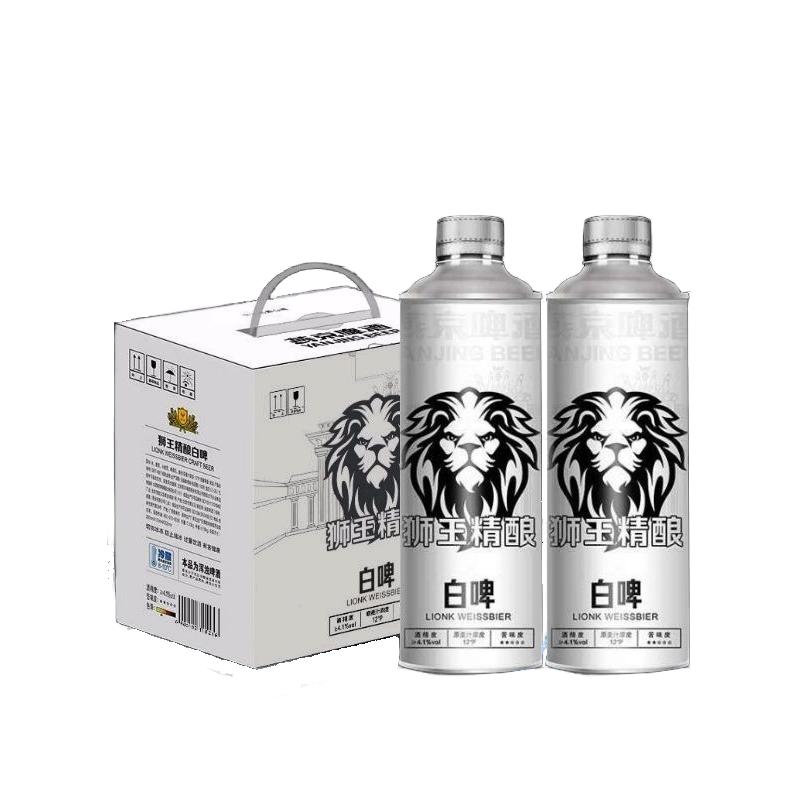  YANJING BEER/燕京啤酒 德式精酿白啤酒  狮王精酿白啤 1L 1桶 桶装