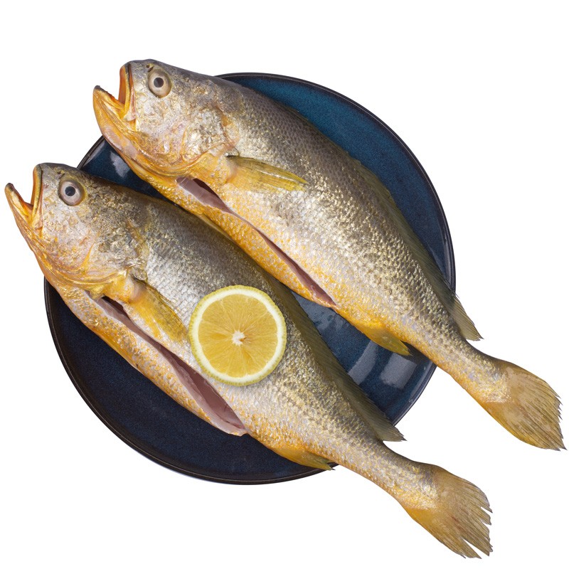 1号会员店【山姆同厂】冷冻宁德三去大黄鱼 黄花鱼 净重700g/2条装 水产鱼
