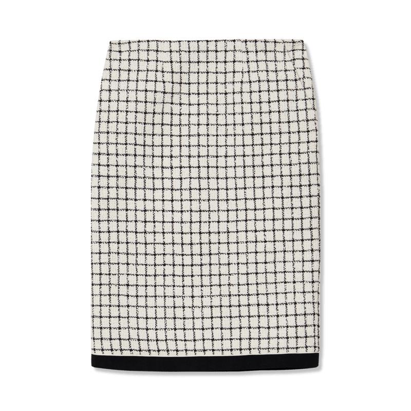 LILY【专柜甄选】秋新款女装优雅小香风显瘦包臀裙高腰半身裙 604